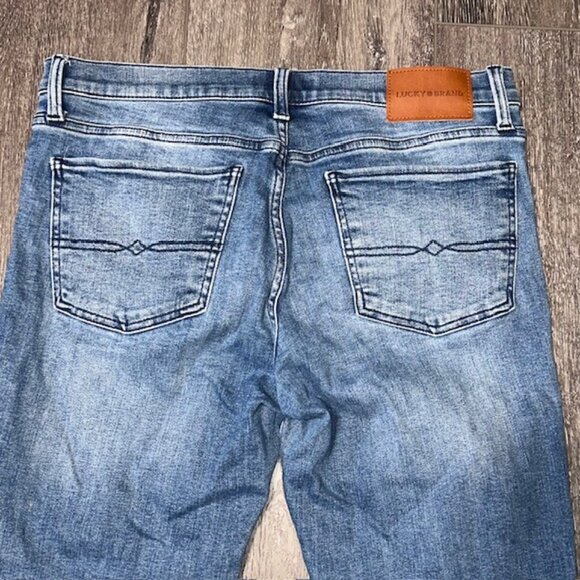 Lucky Brand Jeans Womens 10/30 Blue Denim Medium Wash Sweet N Straight Mid Rise - Picture 7 of 7